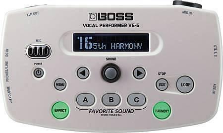 Boss VE 5 WH Vocal Performer