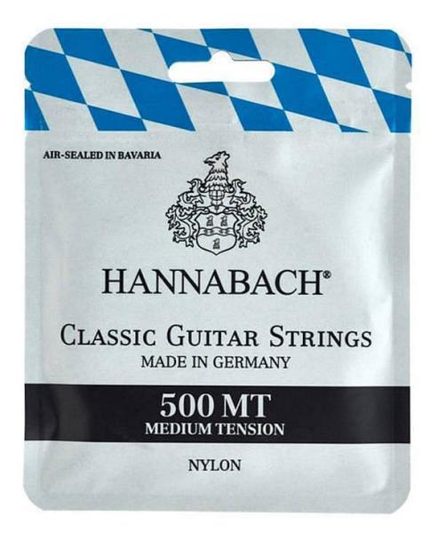 Hannabach 500MT muta di corde per chitarra classica tensione normale - confezione nera