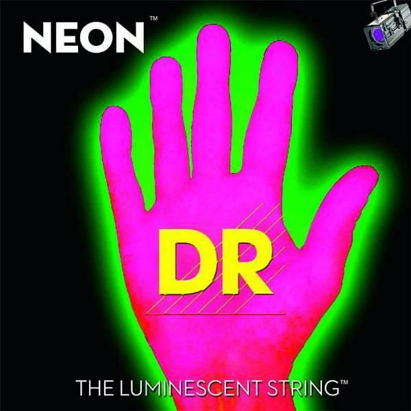 DR Strings NPE-10 - NEON - corde fluorescenti per chitarra elettrica