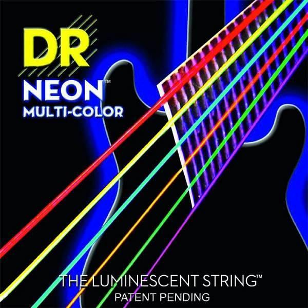DR Strings MCE-10 - NEON - corde fluorescenti per chitarra elettrica