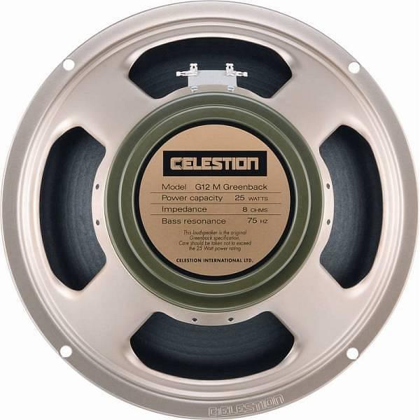 Celestion G12M 25W 8ohm Greenback