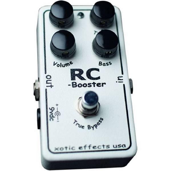 Xotic RC booster - boutique booster true-bypass - buffer