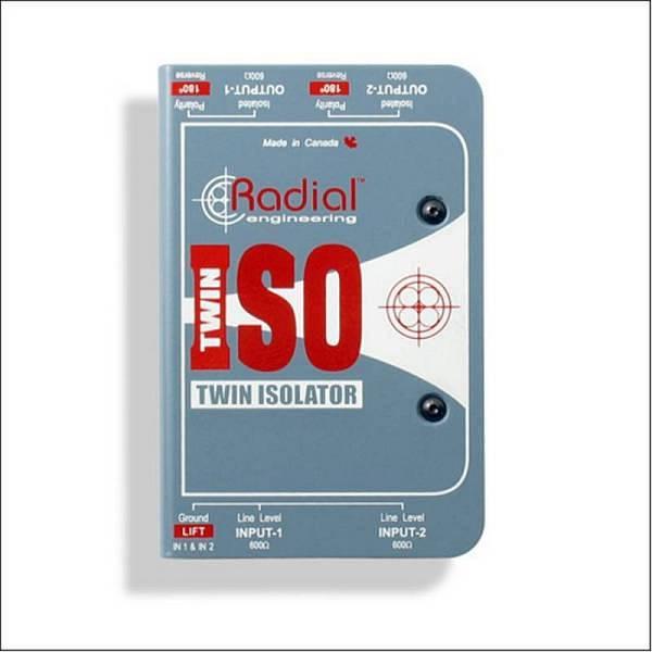 Radial TWIN ISO - isolatore due canali