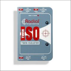 Radial TWIN ISO - isolatore due canali