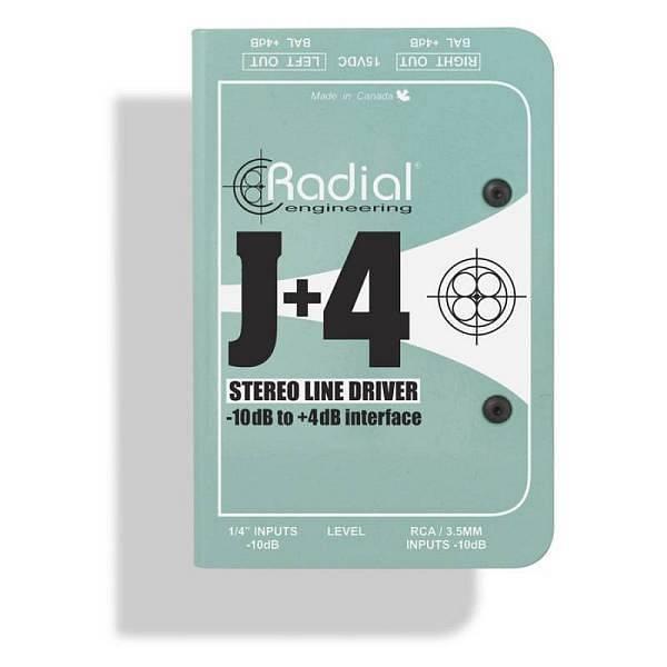 Radial J+4 interfaccia stereo