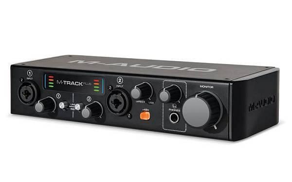 M Audio M-Track Plus MkII - scheda audio 2 in 2 out con software