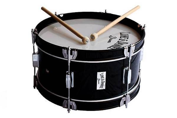 Luke & Daniel BJ1607BK - nero - rullante 16" da banda o marching band