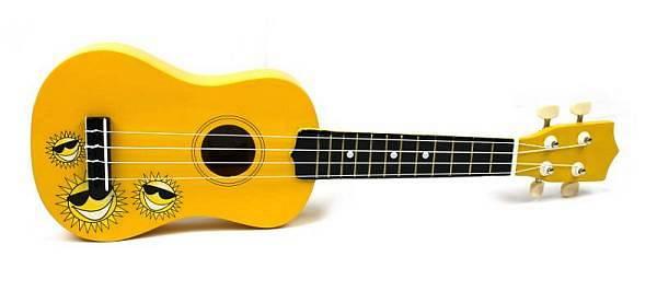 Muses UK20YW - ukulele colorato per bambini - giallo