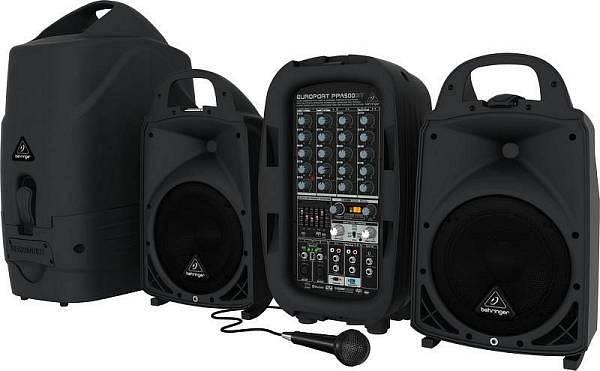 Behringer PPA500BT - Impianto PA compatto con Bluetooh