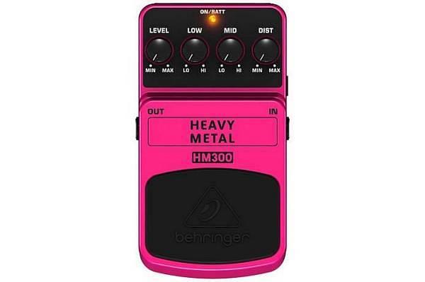 Behringer HM300 - pedale Heavy metal distorsione