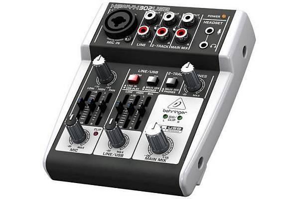 Behringer Xenyx 302USB-EU - mixer mini