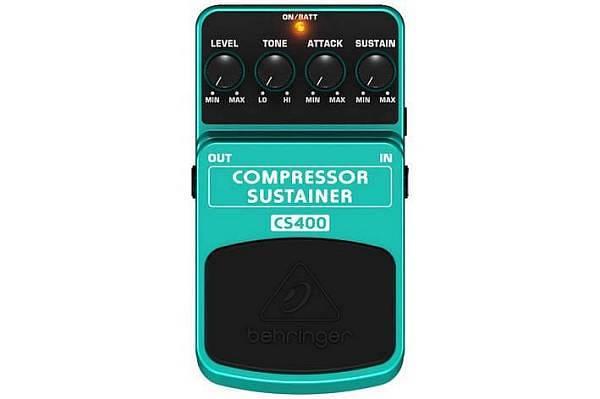 Behringer CS400 - pedale compressore sustainer