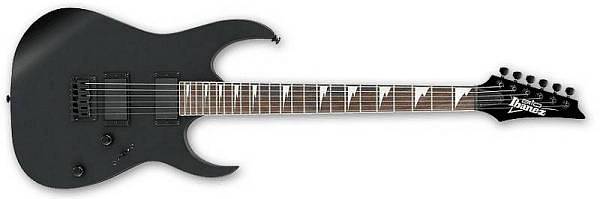 IBANEZ GRG121DX-BKF Black Flat - CHITARRA ELETTRICA BLACK FLAT