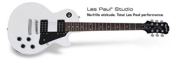 Epiphone Les Paul Studio Artic White