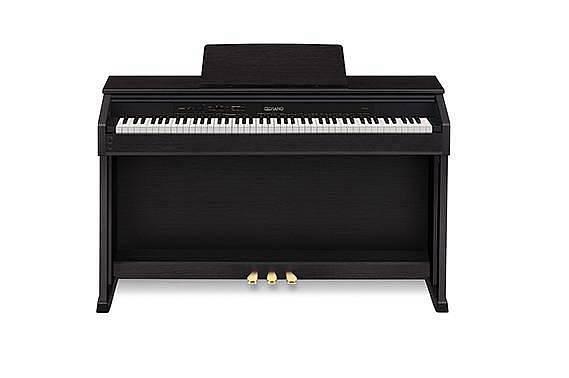 Casio AP 460 BK Celviano - pianoforte digitale con mobile in legno, leggio e pedaliera.