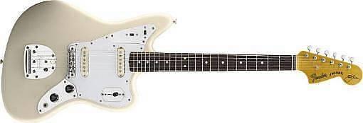 Fender Johnny Marr Jaguar RW Olympic White