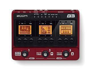 Zoom B3 - per basso - pedaliera multieffetto e amp-simulator
