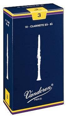 Vandoren ancia per clarinetto Sib - 2 - scatola 10 ance