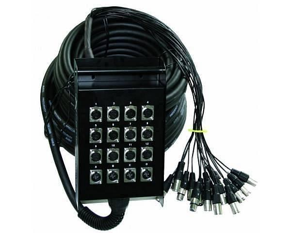 Extreme SB12I4O30 - Stagebox 12 in 4 out - 30 metri