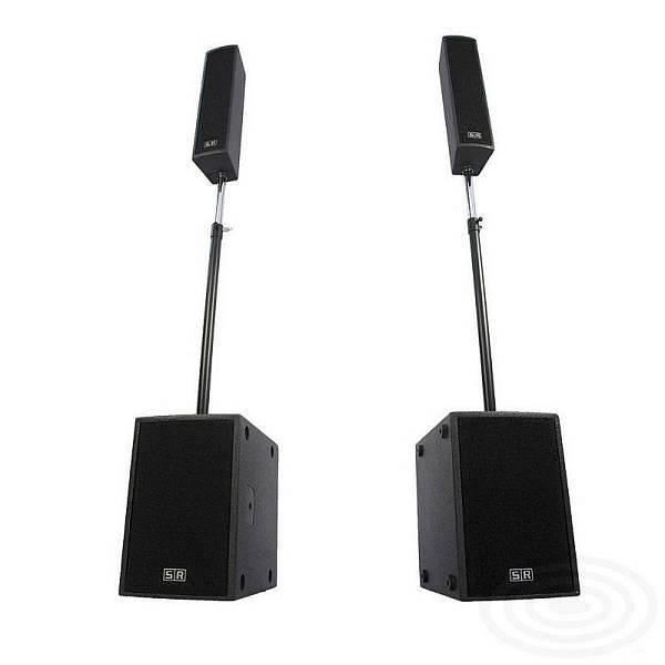 SR Technology DIGIT ONE 1500 - sistema 2 subwoofer 2 satelliti da 1500 watt