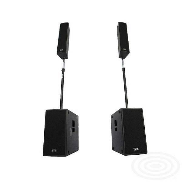 SR Technology DIGIT TWO 3000 - sistema 2 subwoofer 2 satelliti da 3000 watt
