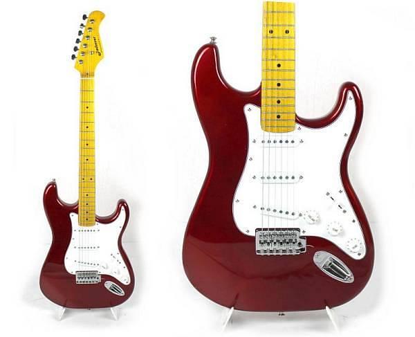 Jm Forest ST70M candy apple red - chitarra elettrica stile stratocaster