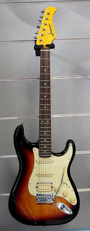 Jm Forest ST73R sunburst - chitarra elettrica stile stratocaster