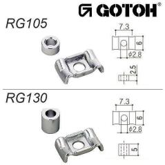 Gotoh RG105 + RG130 C abbassacorde stile Stratocaster cromati