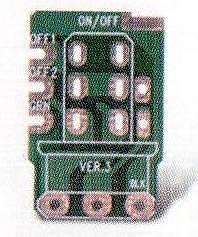 Parts Planet VLPP2 PCB ON/OFF - Circuito Stampato per potenziometri Push-Push - On/Off