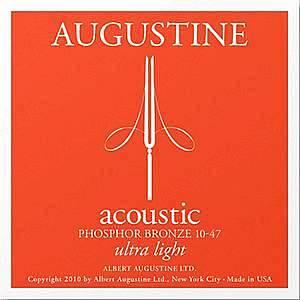 Augustine Acoustic ultra light - muta di corde phosphor bronze 10-47