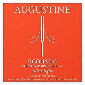 Augustine Acoustic ultra light - muta di corde phosphor bronze 10-47