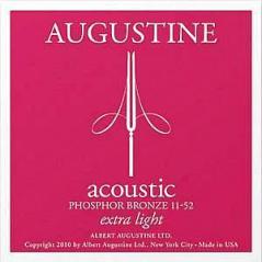 Augustine Acoustic extra light - muta di corde phosphor bronze 11-52