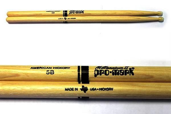 Pro Mark Millennium II 5B - American Hickory - punta nylon