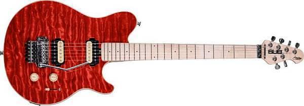 Sterling by Music Man AX4-TRD - translucent red