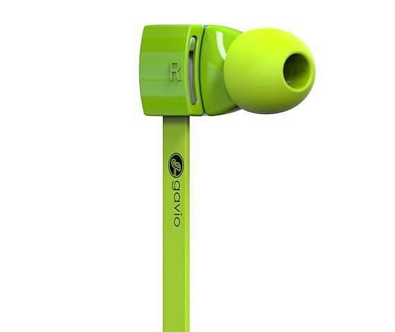 Gavio New Gazz - cuffie auricolari con microfono - verde lime