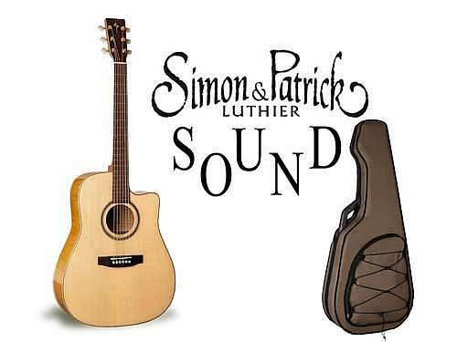 Simon & Patrick Showcase Flame Maple CW con pickup AER - Made in Canada