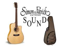 Simon & Patrick Showcase Flame Maple CW con pickup AER - Made in Canada