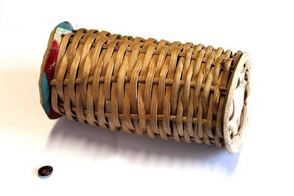 Supercussion Ganza artigianale 15 cm - percussione samba