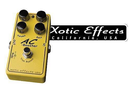 Xotic AC booster - pedale boutique true-bypass