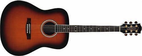 Eko RANGER 6 BROWN SUNBURST - chitarra acustica