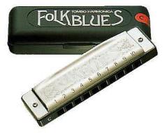 Tombo Folk Blues - prima serie - armonica diatonica in SI - B