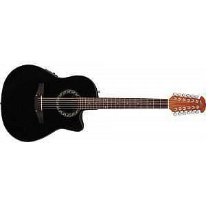 Applause by Ovation Balladeer Mid Cutaway 12-string Black