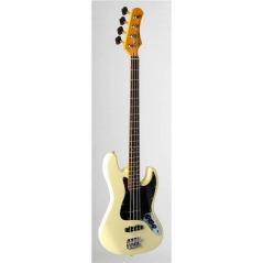 Eko VJB-200V Vintage White - basso elettrico stile Fender Jazz