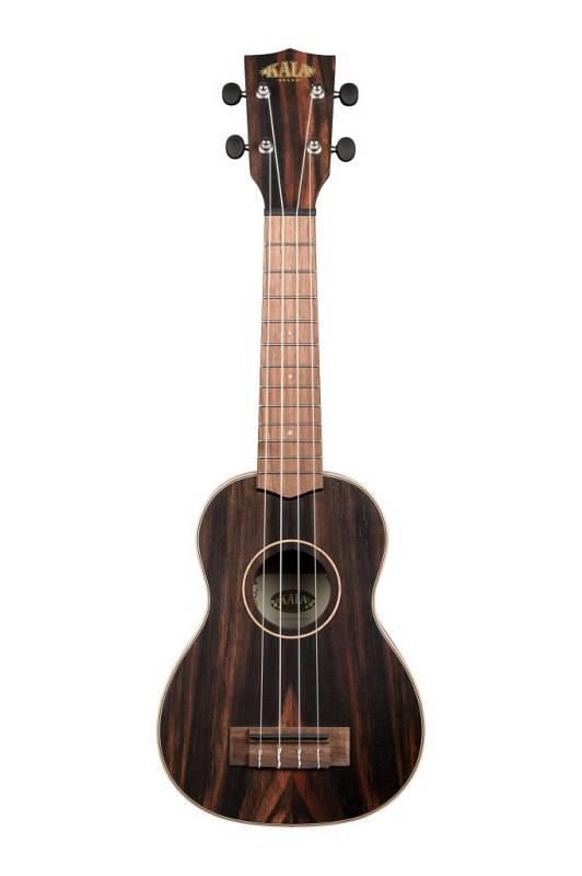 Kala KA-EBY-S - UKULELE SOPRANO STRIPED EBONY con BORSA