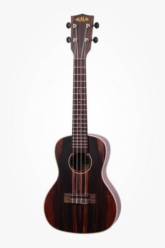 Kala KA-EBY-C - UKULELE CONCERTO STRIPED EBONY con BORSA