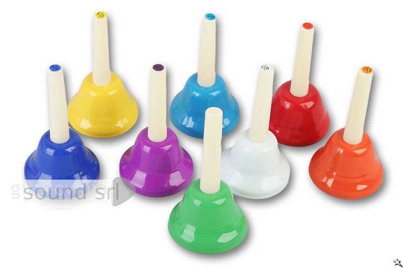 Extreme HB81 - campane musicali colorate diatoniche in DO