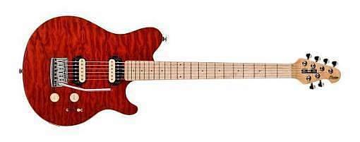 Sterling by Music Man AX 3 TRD - transparent red