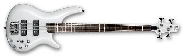 IBANEZ SR300 PW Pearl White - BASSO ELETTRICO BIANCO