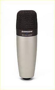 Samson C 01 - Microfono a Condensatore - Cardioide