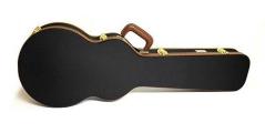 Luke & Daniel WLP6 - custodia rigida in legno per chitarra Les Paul - tessuto nero